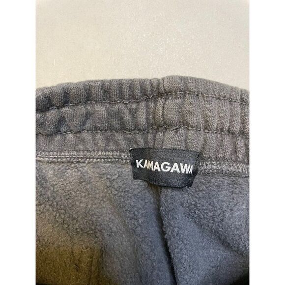 Karmagawa Sunflower Open Hem Sweatpants Men Small Gray - Picture 6 of 7